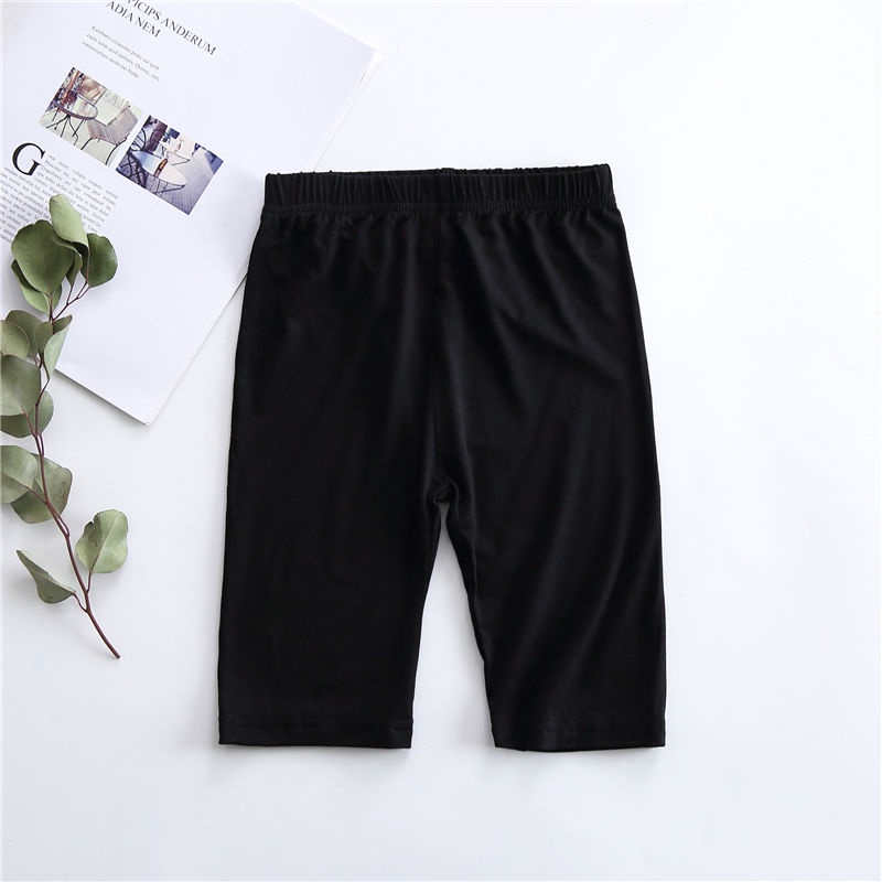 Quần đùi legging cho bé gái chất vải cotton thoáng mát tiện lợi đủ size cho bé gái 10-25kg