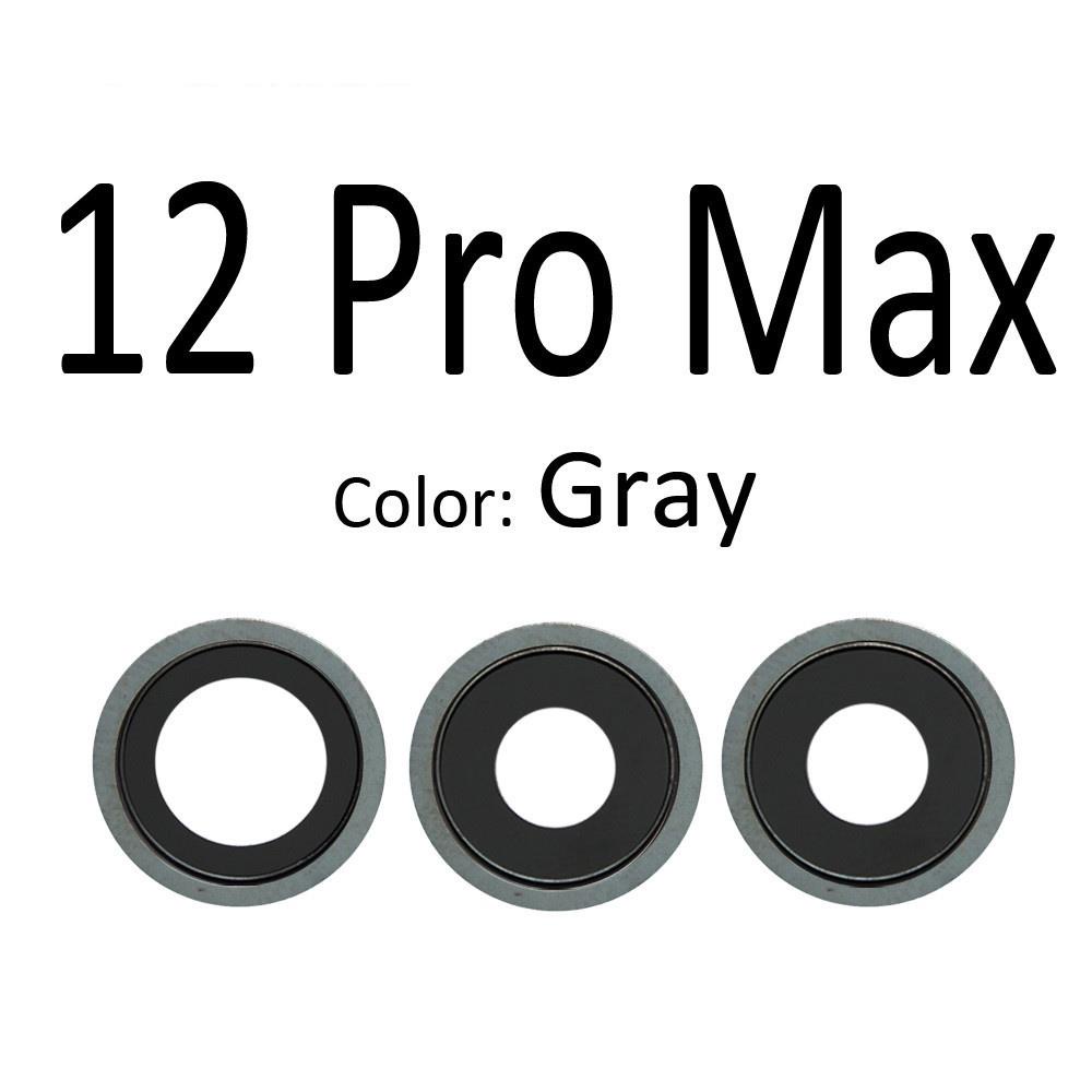 Vòng Kẹp Bảo Vệ Ống Kính Camera Sau Thay Thế Cho IP 12 mini 12 Pro Max