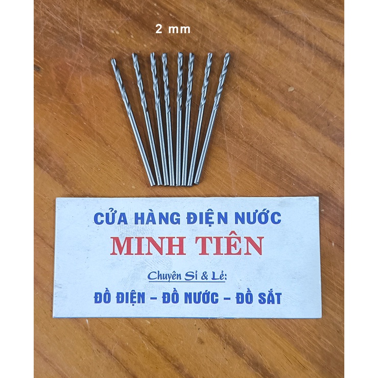 Mũi khoan sắt, gỗ từ 1.5 mm đến 6.5 mm