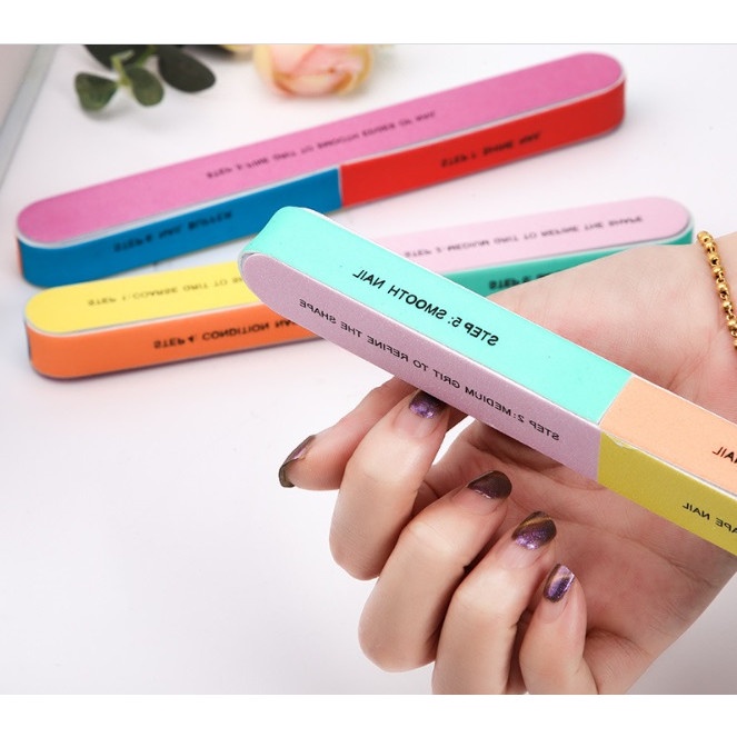 Dũa móng tay, móng chân 7 mặt tiện dụng chất lượng cao