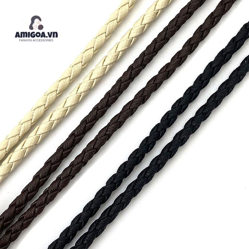 Dây Đeo Khẩu Trang Bằng Da pu Chống Gió Tiện Dụng