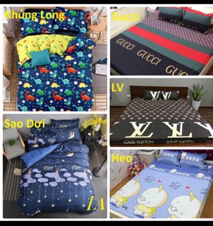 Set ga gối 3 món