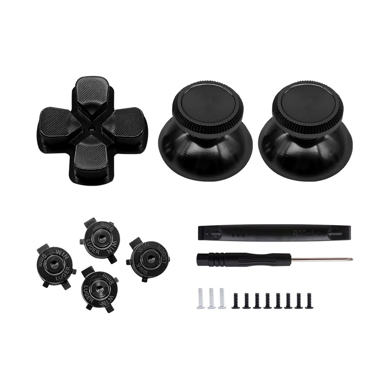 Nút Bấm Dpad ABXY Bằng Nhôm Thay Thế Cho Điều Khiển 5 Màu Tùy Chọn