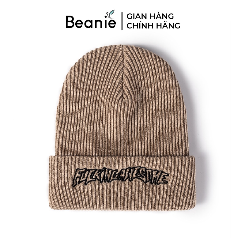 Mũ Len Thêu Chữ Phong Cách Hip Hop Giới Trẻ BEANIE, Nón Len Hàn Quốc Nam Nữ Đẹp Cao Cấp Mùa Đông B029