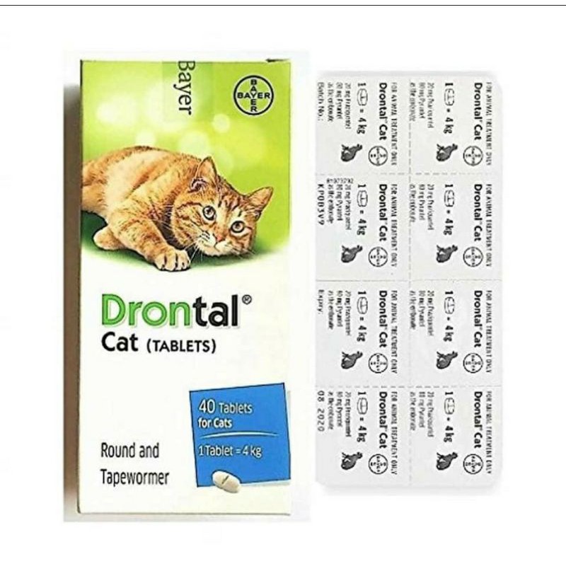 [Lẻ 1 Viên] - Drontal Cat cho mèo