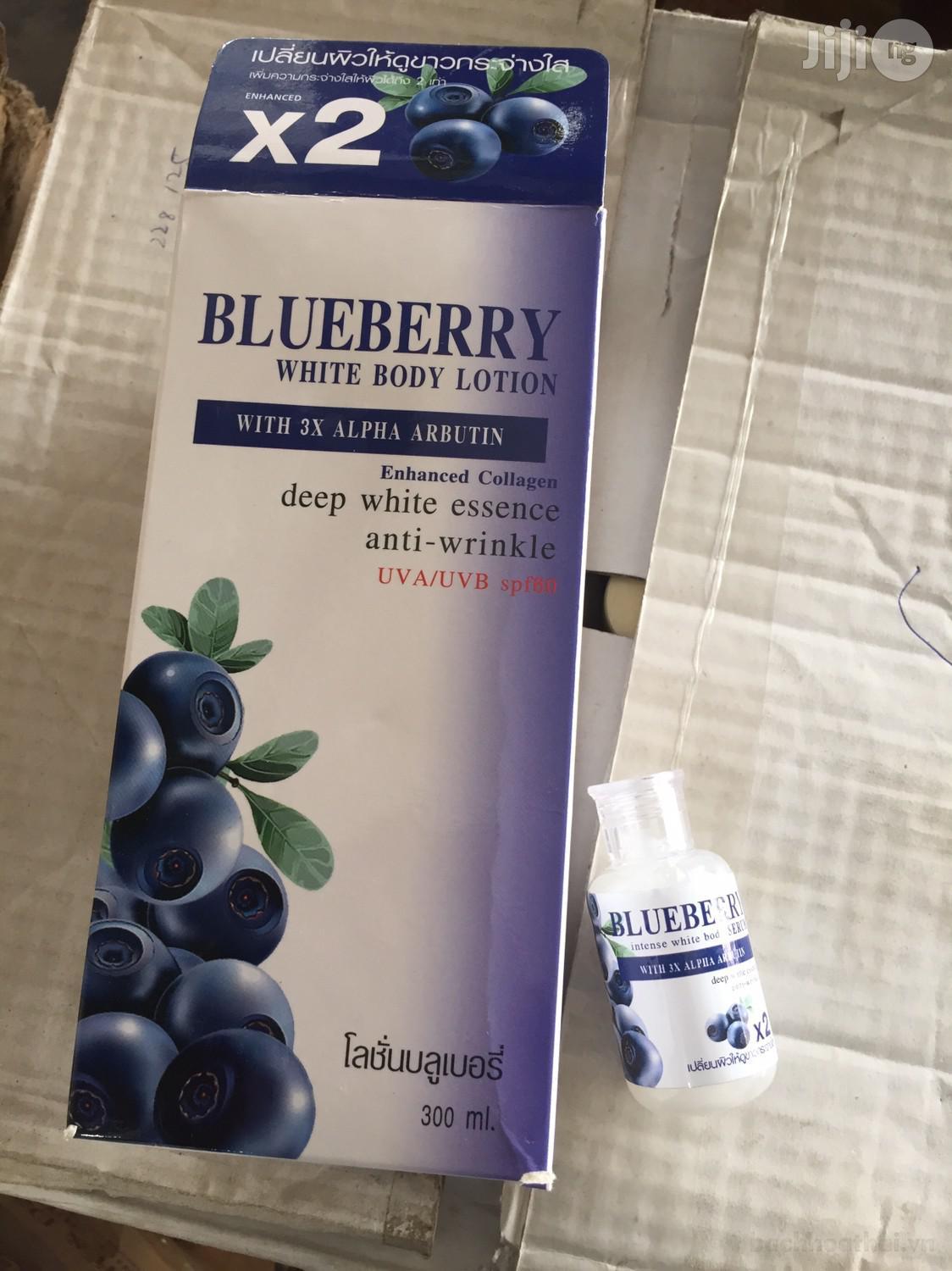 Hương Việt Quốc Serum trắŉg da toàn thân Blueberry Intense White Body Thái Lan