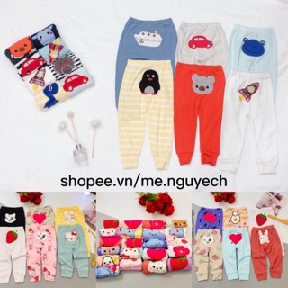 Set 5 quần dài mông thú cho bé
