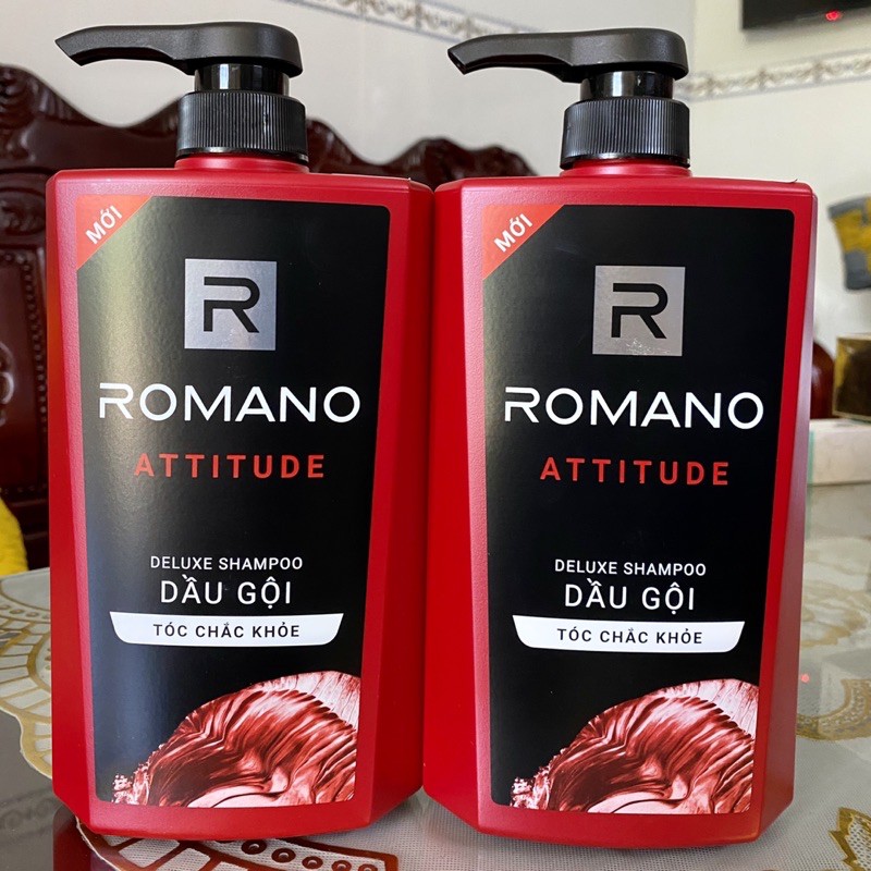 Dầu gội Sữa tắm Romano hương nước hoa Vip 2 trong 1   Classic/ Force/ Attitude/ Gentleman 650g