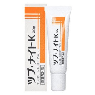 Kem làm mờ mụn thịt tsubu night pack 30g