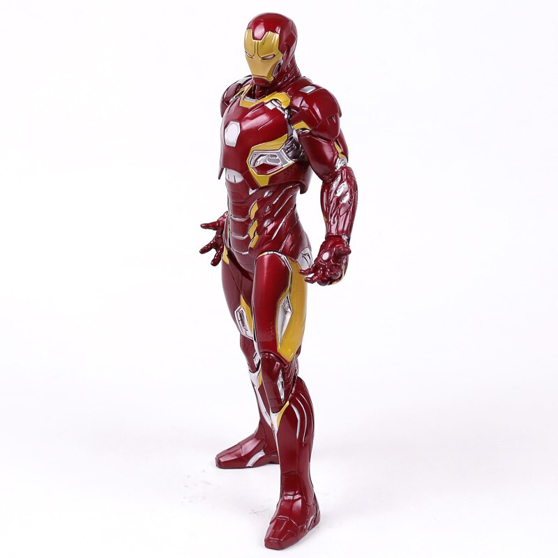 Điên Đồ Chơi Iron Man MARK XLV MK 45 PVC Vẽ Hình Sưu Tập Đồ Chơi Mô Hình