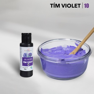 Màu Thực Phẩm Tím Violet Unicorn Color Loại 60g Chuyên Dùng Tạo Màu