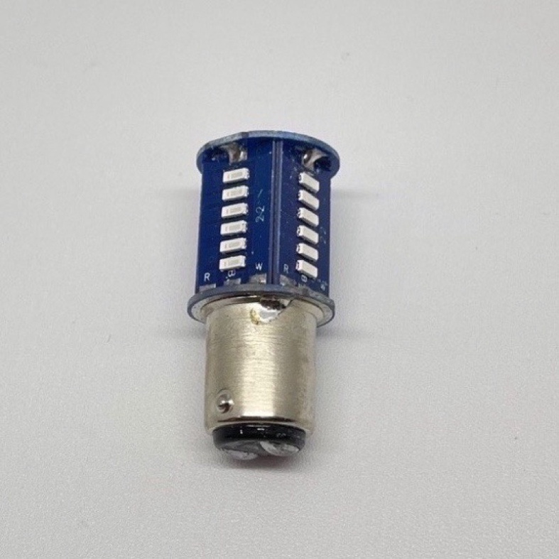 Đèn Hậu LED Hiệu Ứng Audi Bộ 1 Bóng Cho Xe Máy Và Ô Tô BAY15D