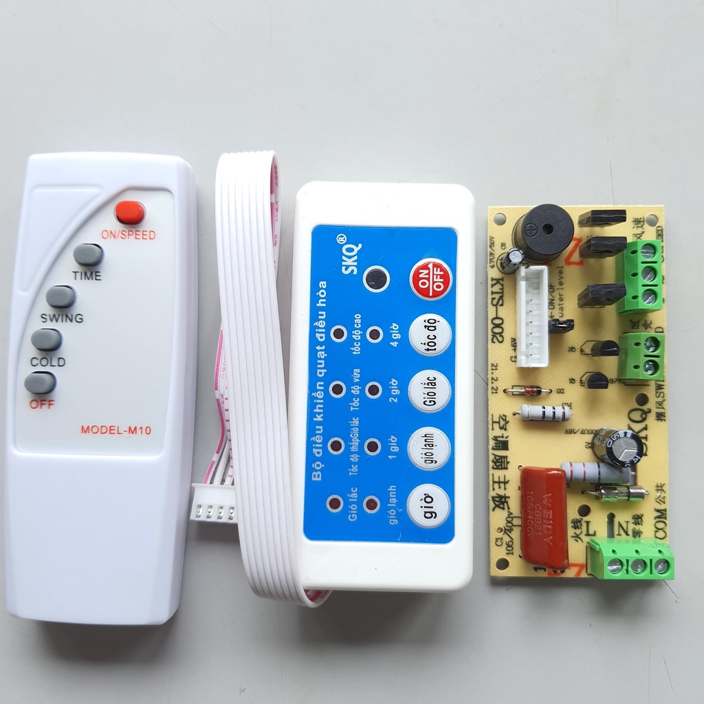 M10 _ Bo mạch quạt hơi nước đa năng | có chân cắm phao cảm biến