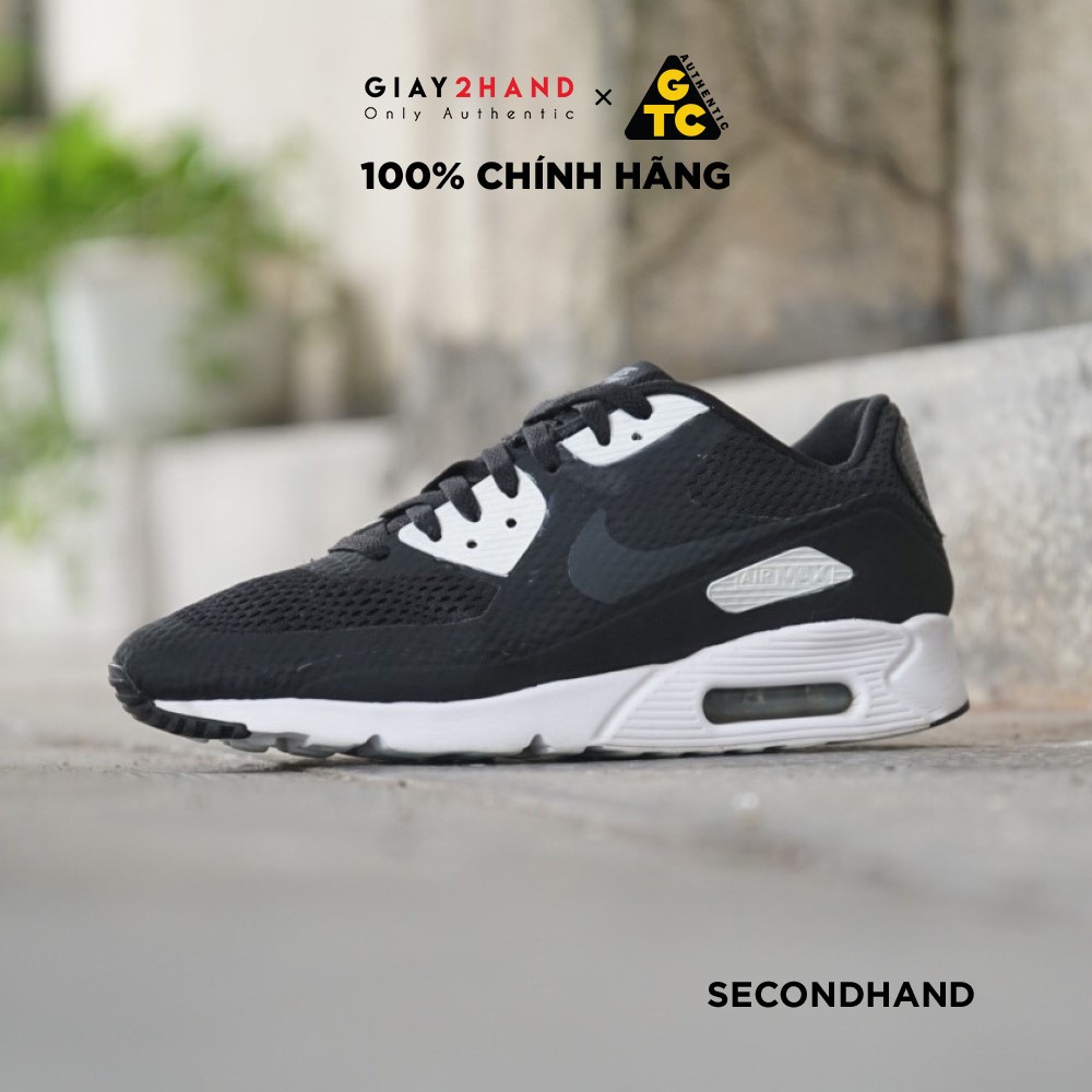 [2hand] NIKE AIRMAX 90 ULTRA ESSENTIAL 819474-001 GIÀY CŨ CHÍNH HÃNG