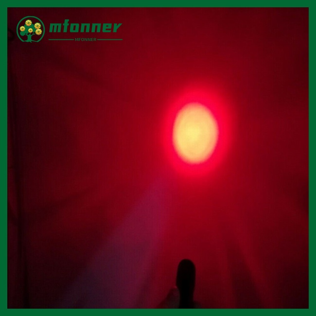 Đèn Pin Chiếu Sáng Ban Đêm 625nm Màu Đỏ