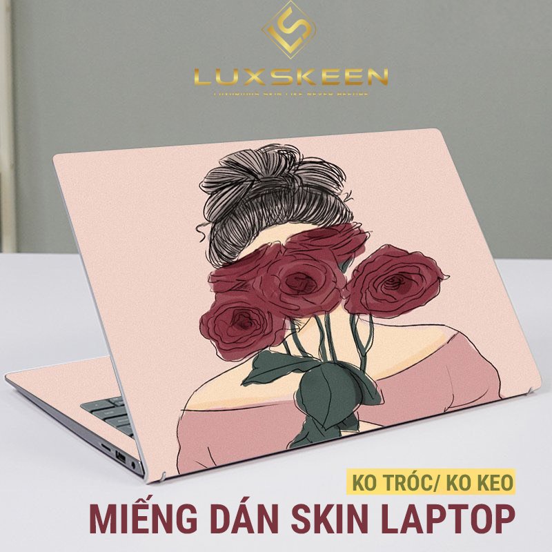 Miếng Dán Skin Laptop - Nhiều Mẫu Dán cho Dell, Hp, Asus, Lenovo, Acer, MSI, Surface,Vaio, Macbook MD 03 LUXSKEEN