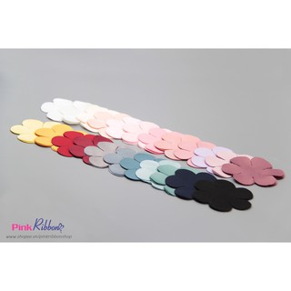 *TÚI 10C - CÁNH HOA LỤA 6 CÁNH 2 CỠ 6CM VÀ 8CM dùng làm hoa vải, hoa cài áo, hoa trang trí may mặc, phụ liệu mặc