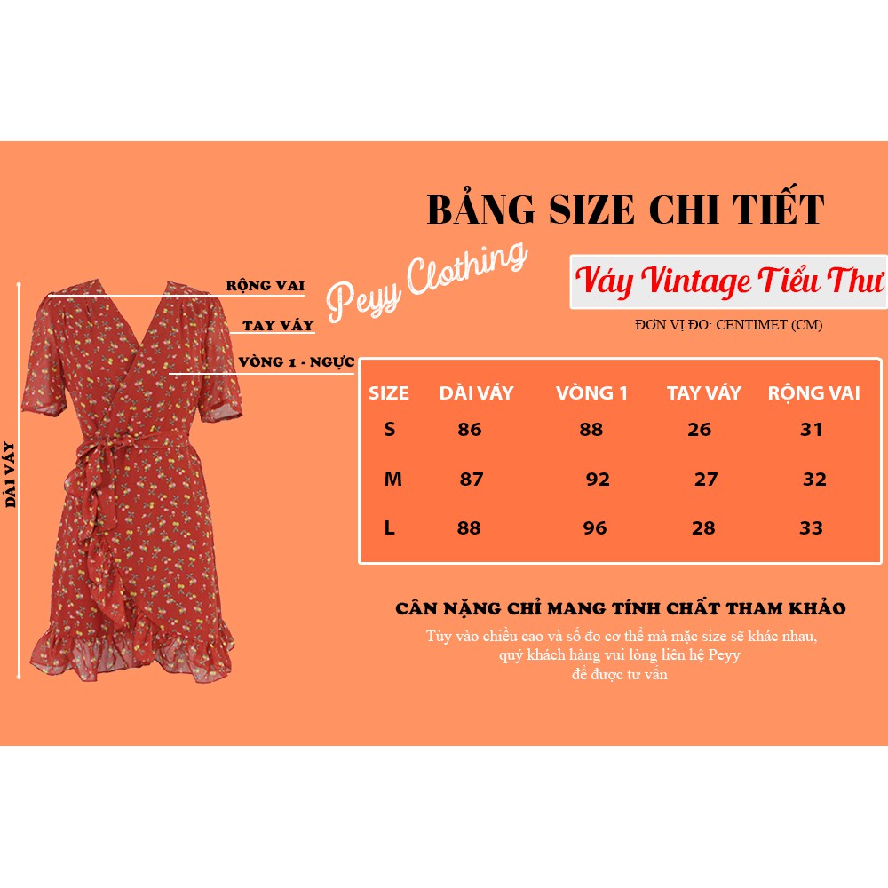 Váy vintage tiểu thư bánh bèo dáng ngắn đuôi cá phong cách ulzzang Hàn Quốc V16 - Peyy Clothing | BigBuy360 - bigbuy360.vn