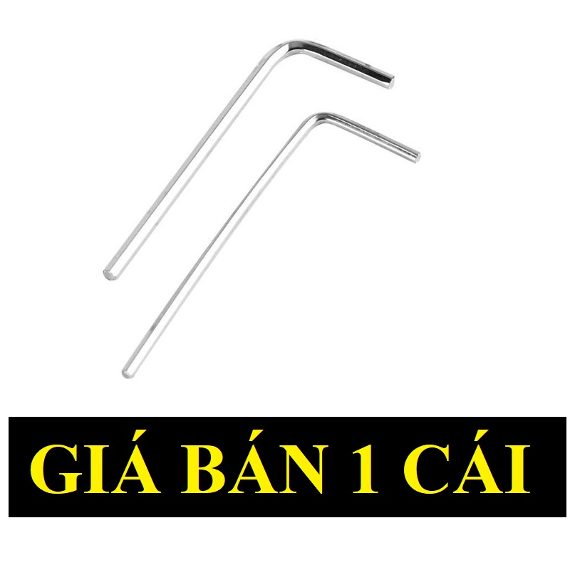 Lục lăng siết ốc chữ L - Cây lục giác 1.5mm, 2mm, mở ốc M3, M4