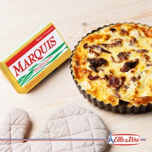 Bơ lạt Marquis Elle &amp; Vire 200g.  Date 01/2024