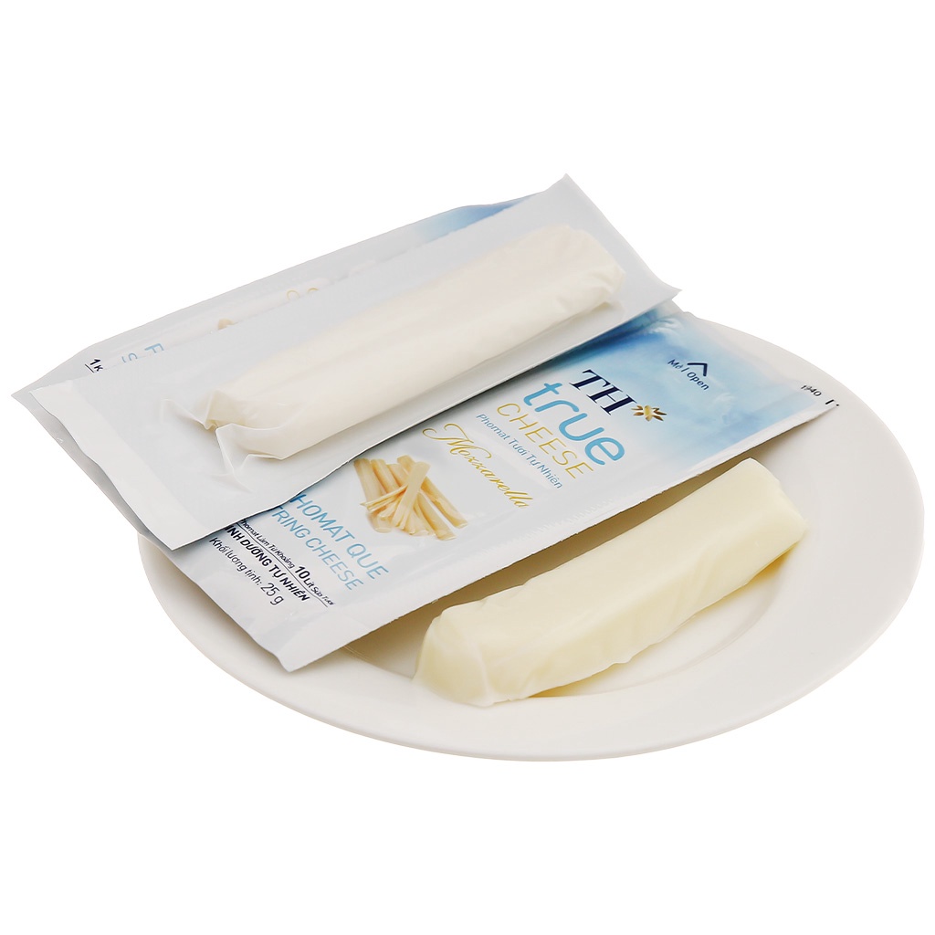 Phô mai Que TH true CHEESE Mozzarella gói 100g