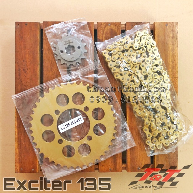 Nhông Sên Dĩa  COMBIZ Thái-Sirius/Jupiter, Ex2010, Ex135