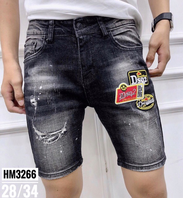 Quần Short jean ngắn nam chất Jean qua đầu gối đủ size | BigBuy360 - bigbuy360.vn