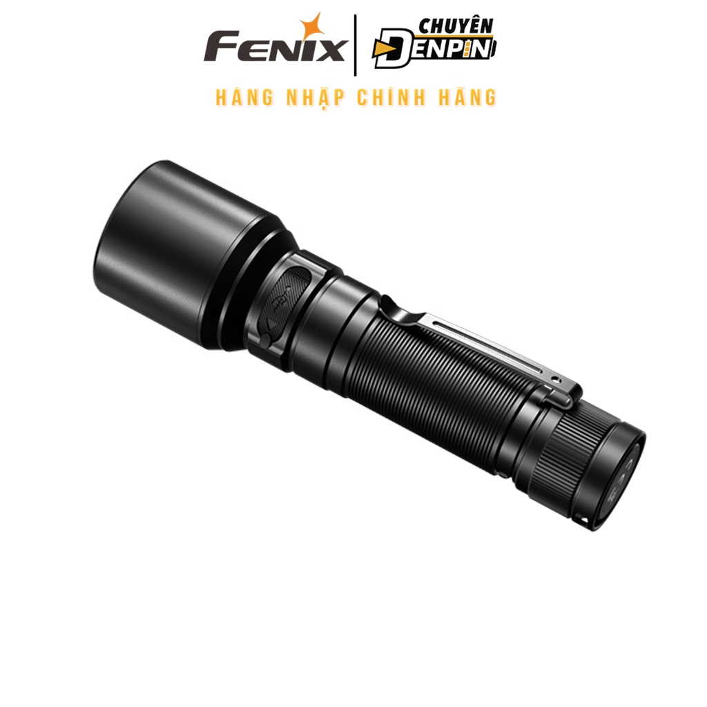 Đèn Pin cầm tay Fenix C7 Luminus công suất 3000 lumens, chiếu xa 470 mét, dùng pin 21700 5000mAh tích hợp cổng sạc TypeC