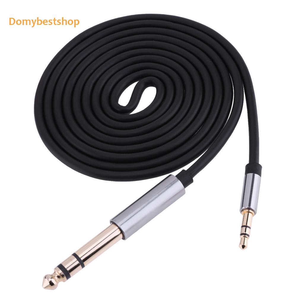 DBδ3.5mm Male to 6.35mm Well-function Male TRS Stereo Best Audio AUX Adapter Connector Jack Cable