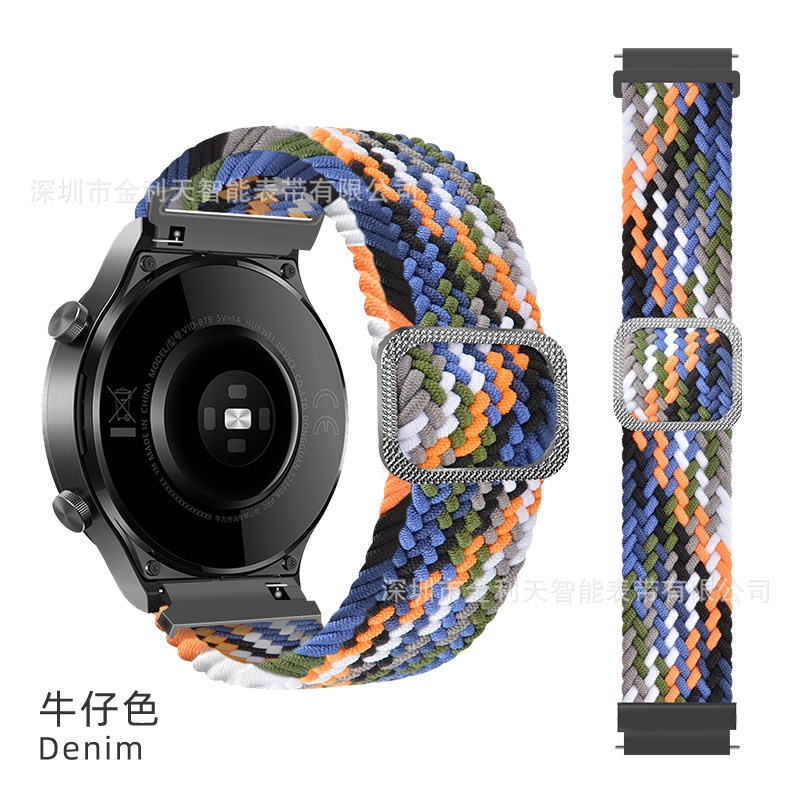 Mới Dây Đeo Bằng nylon Cho Đồng Hồ Thể Thao Garmin forerunner 245 55 645 645 vivoactive 3 4 vivomove Garmin venu sq venu2 Venus 2 plus