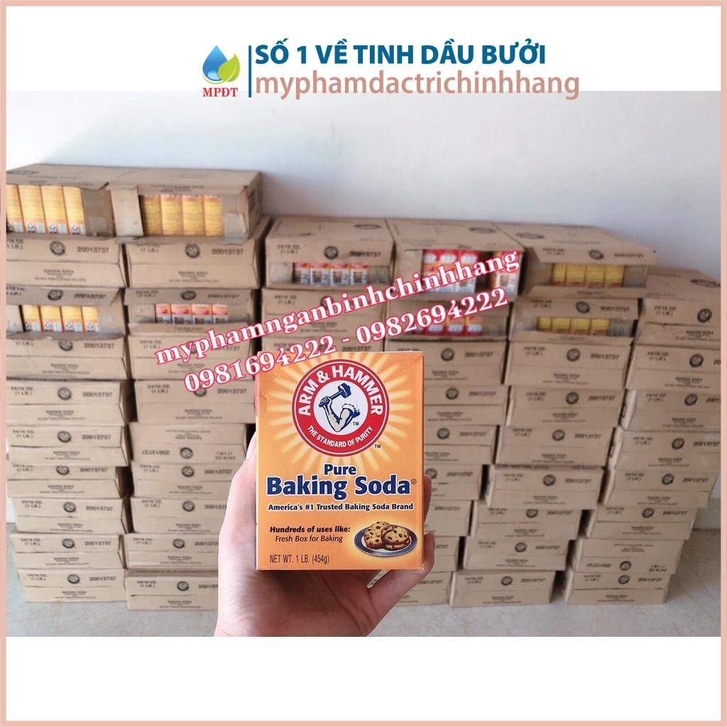 Bột Baking Soda đa công dụng khử mùi tẩy rửa, làm bánh, chăm sóc da 454g