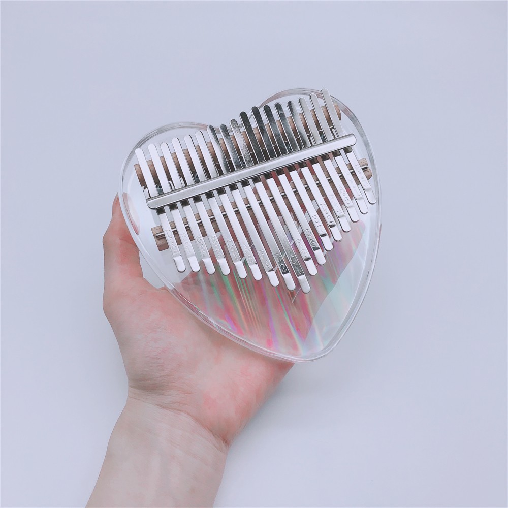 Kalimba Cầu Vồng Rainbow 17 Phím Cao Cấp Chính Hãng - Tặng Hộp Chống Sốc