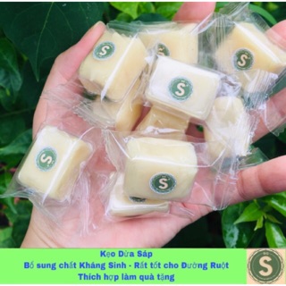 Kẹo Dừa Sáp 100% Tự Nhiên 500gram/ giỏ