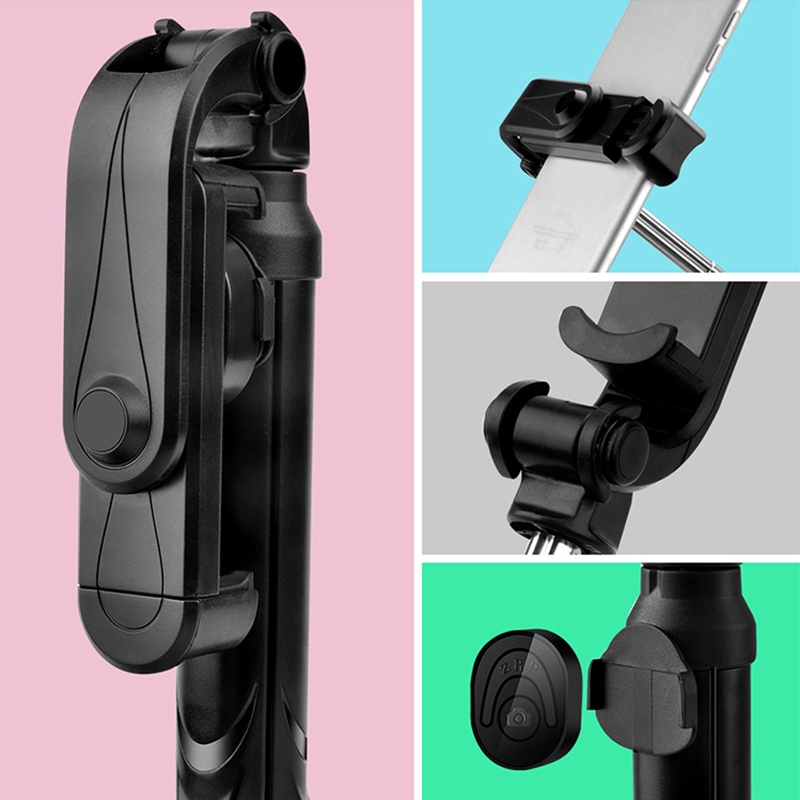 Giá đỡ selfie 3 chân kết nối Bluetooth điều khiển từ xa cho điện thoại thông minh Android IOS | BigBuy360 - bigbuy360.vn