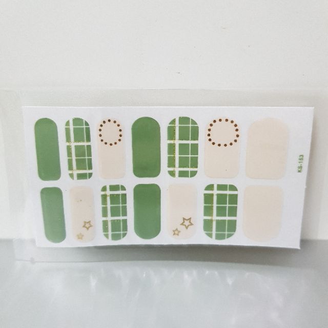 Miếng Dán Móng Tay Nail Sticker  • Choding Home