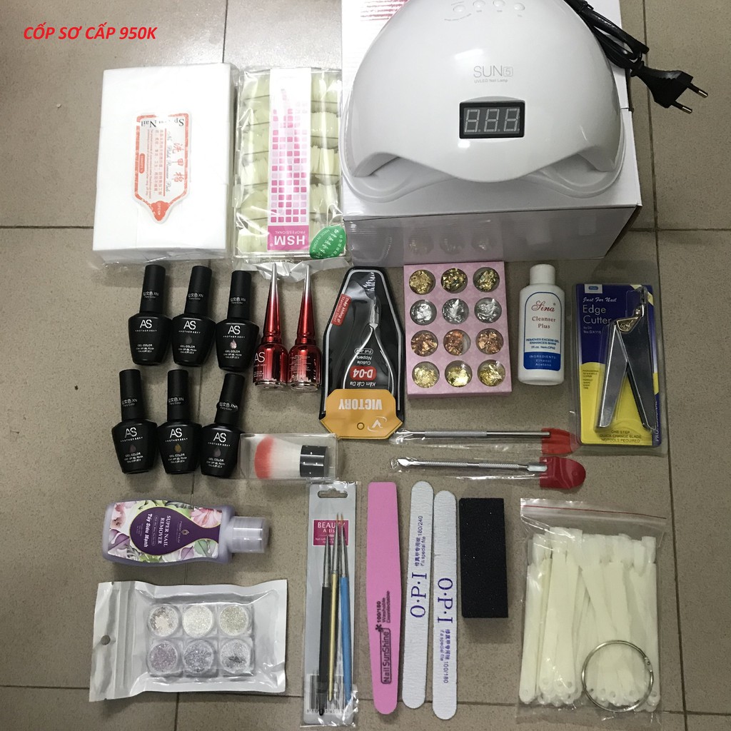 Combo Làm Nail, Combo Đồ Nail Cho Các Bạn Học Viên Và Đi Làm Nâng Cao - MS 08
