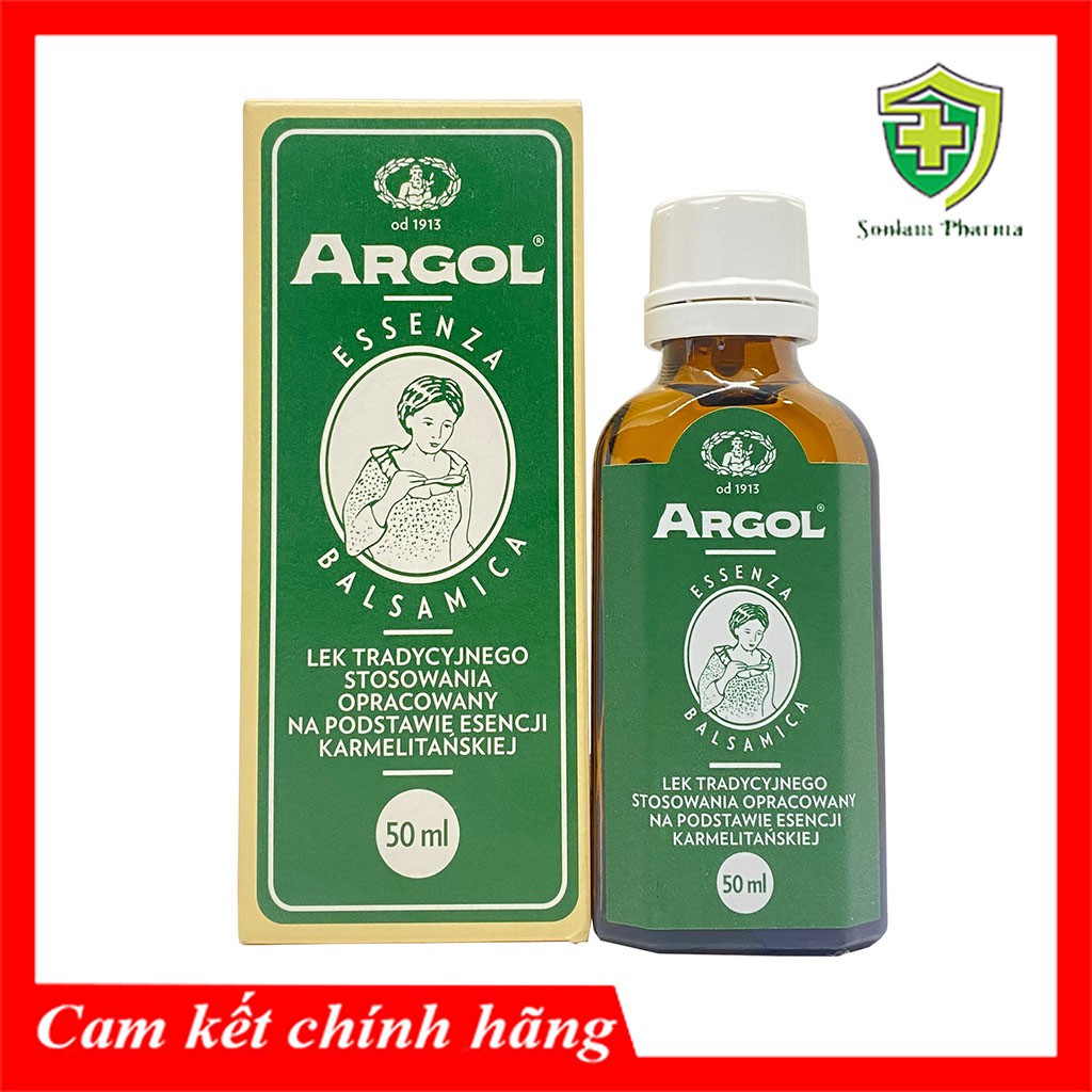 Tinh Dầu Argol Essenza Balsamica Lọ 50ml - Tiết Đờm Giảm Ho Giảm Viêm Họng