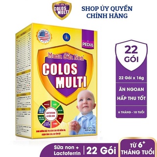 Mama Sữa Non Colos multi Pedia 352g hộp 22 gói [Date 2024]