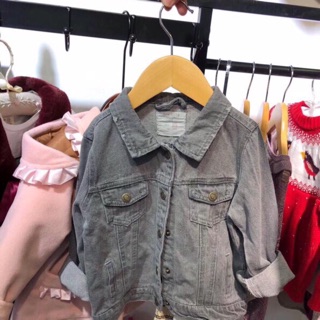 ÁO KHOÁC JEANS ZARA DƯ XỊN ĐÉT