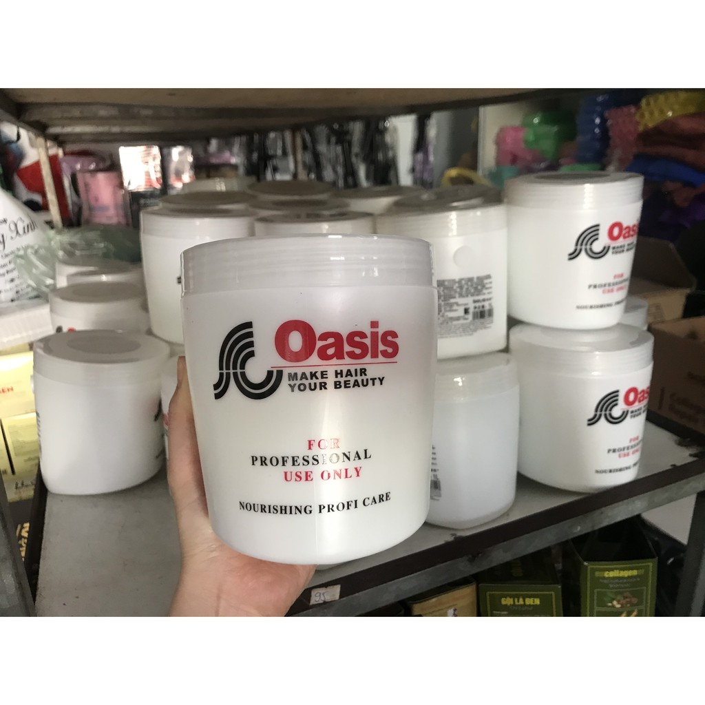 Ủ Tóc Oasis Siêu Mượt 1000ml HÀNG LOẠI 1