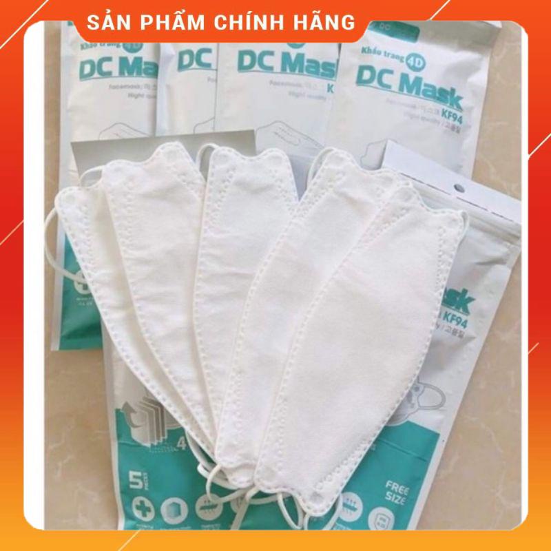 Khẩu Trang 4D Mask 4 Lớp Kháng Khuẩn DC Mask KF94 Công Nghệ Hàn Quốc