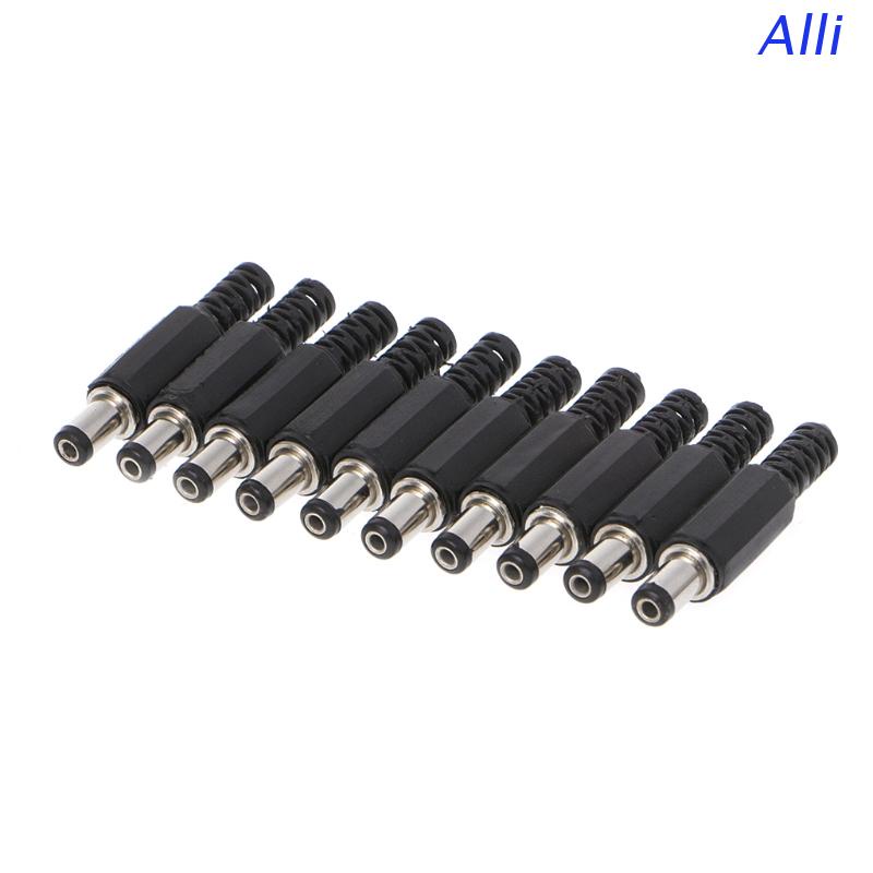 Bộ 10 Đầu Nối Jack Cắm DC 5.5x2.1mm Chất Lượng Cao