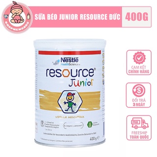 Sữa béo Junior Resource Đức 400gr (Trẻ từ 1 tuổi) date 3/2025