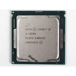 CPU intel I5 - 8500+ I5 - 8400 tray không box+tản