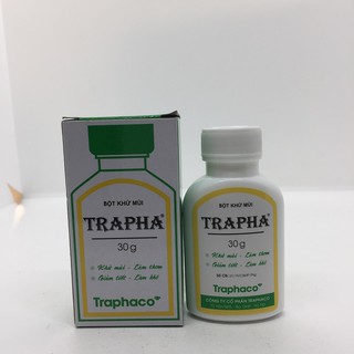 Bột khử mùi Trapha lọ 30g