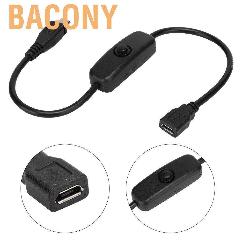 Dây Cáp Nối Dài Cổng Micro Usb Cái Với Nút Bấm 501 Cho Raspberry Pi | BigBuy360 - bigbuy360.vn