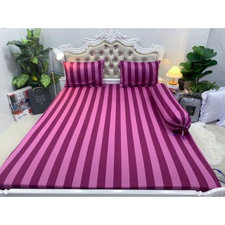Bộ Drap Thun Hàn Quốc mát lạnh 4 món (Inbox nhiều mẫu lựa chọn)