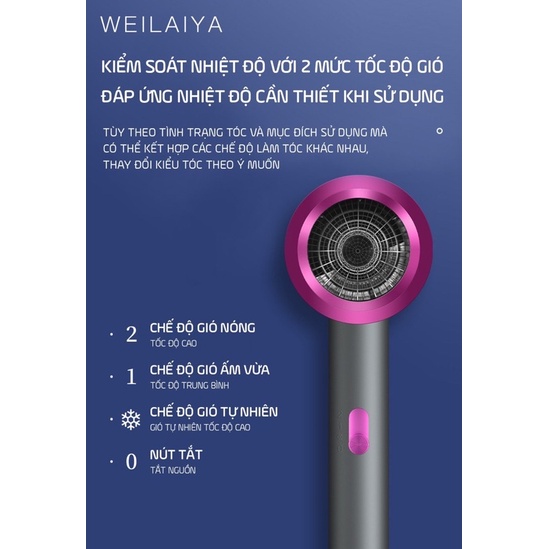 Máy sấy tóc chuẩn Salon W 1800