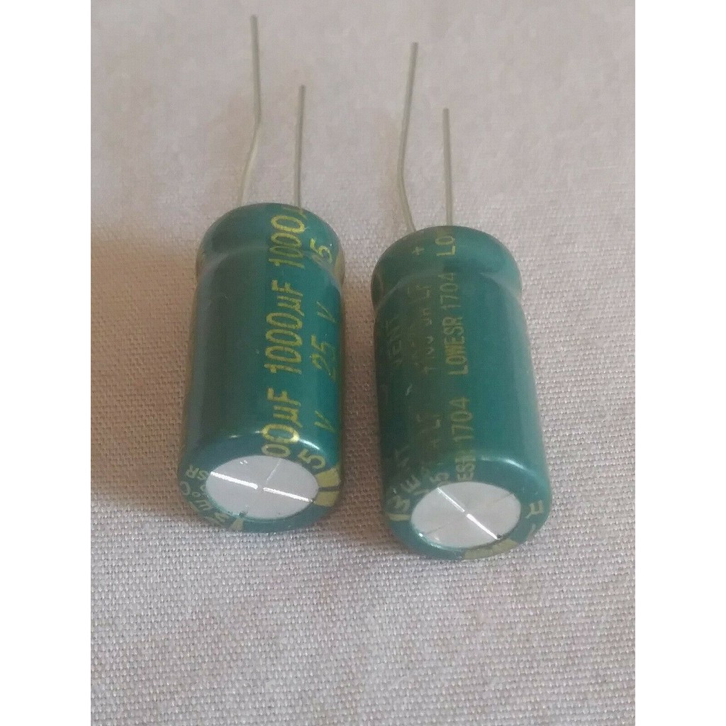1 bịt 10 Tụ Hóa 1000uF 25V Dùng Cho Nguồn LCD Và ATX PC
