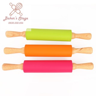 Con Lăn cán bột silicon size lớn CJ-456